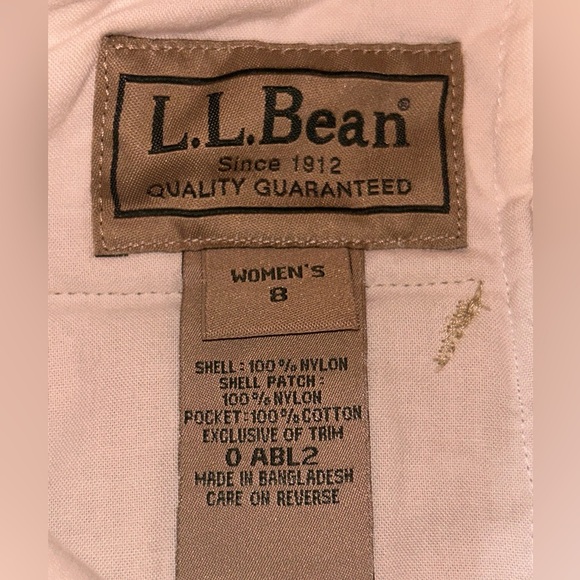 LL Bean Women’s Upland Double Knee Pants Size 8 - Picture 4 of 8